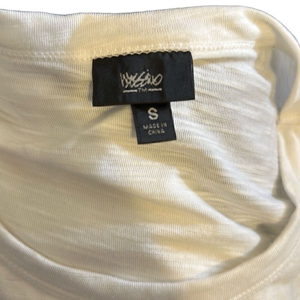 Mossimo White Tank Top Small - Picture 4 of 6